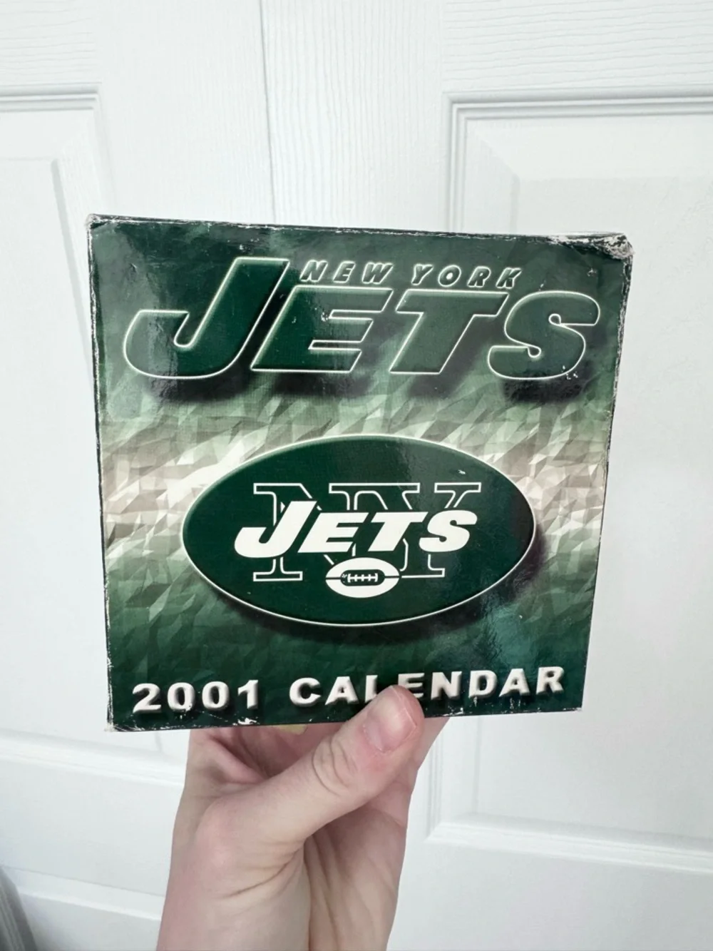 Vintage New York Jets 2001 Wall Calendar - As Is